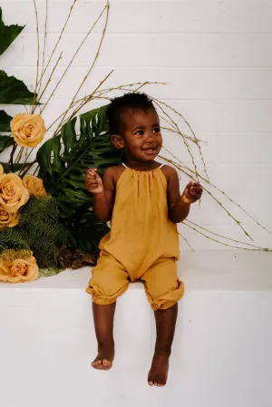 Gorgeous Romper in Golden Sun