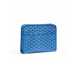 Goyard Jouvence Toiletry Bag MM Sky Blue