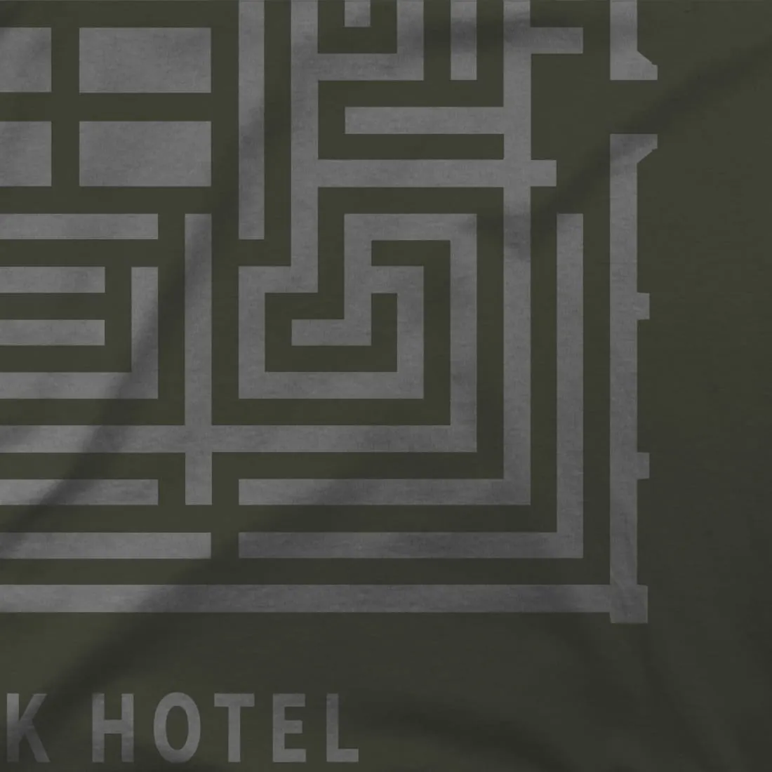 Hedge Maze, The Overlook Hotel - The Shining Movie T-Shirt