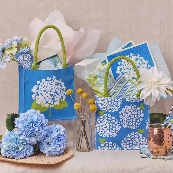 Hydrangea Sola Reusable Gift Bag Tote
