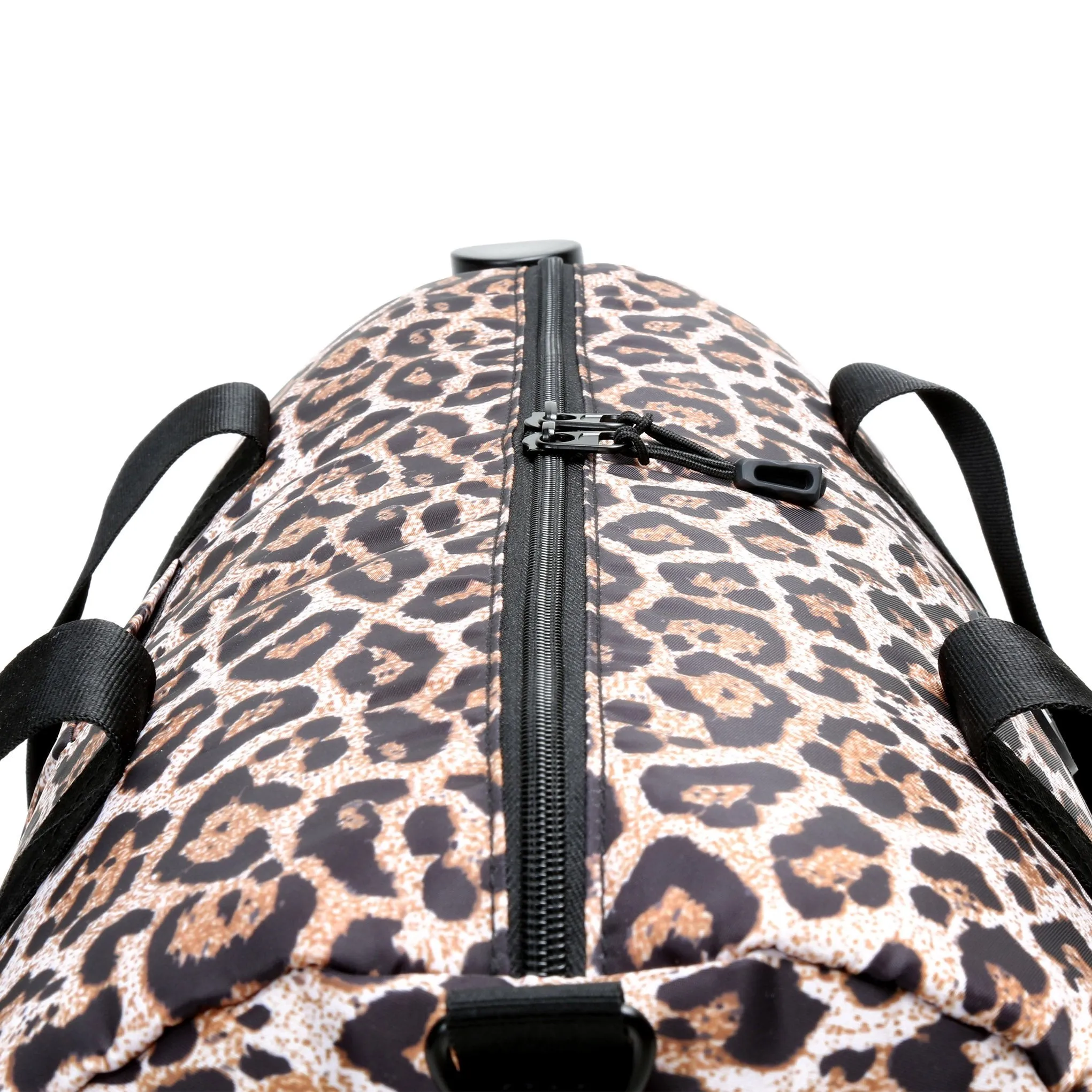 Iconic Cheetah Barrel Gym Bag