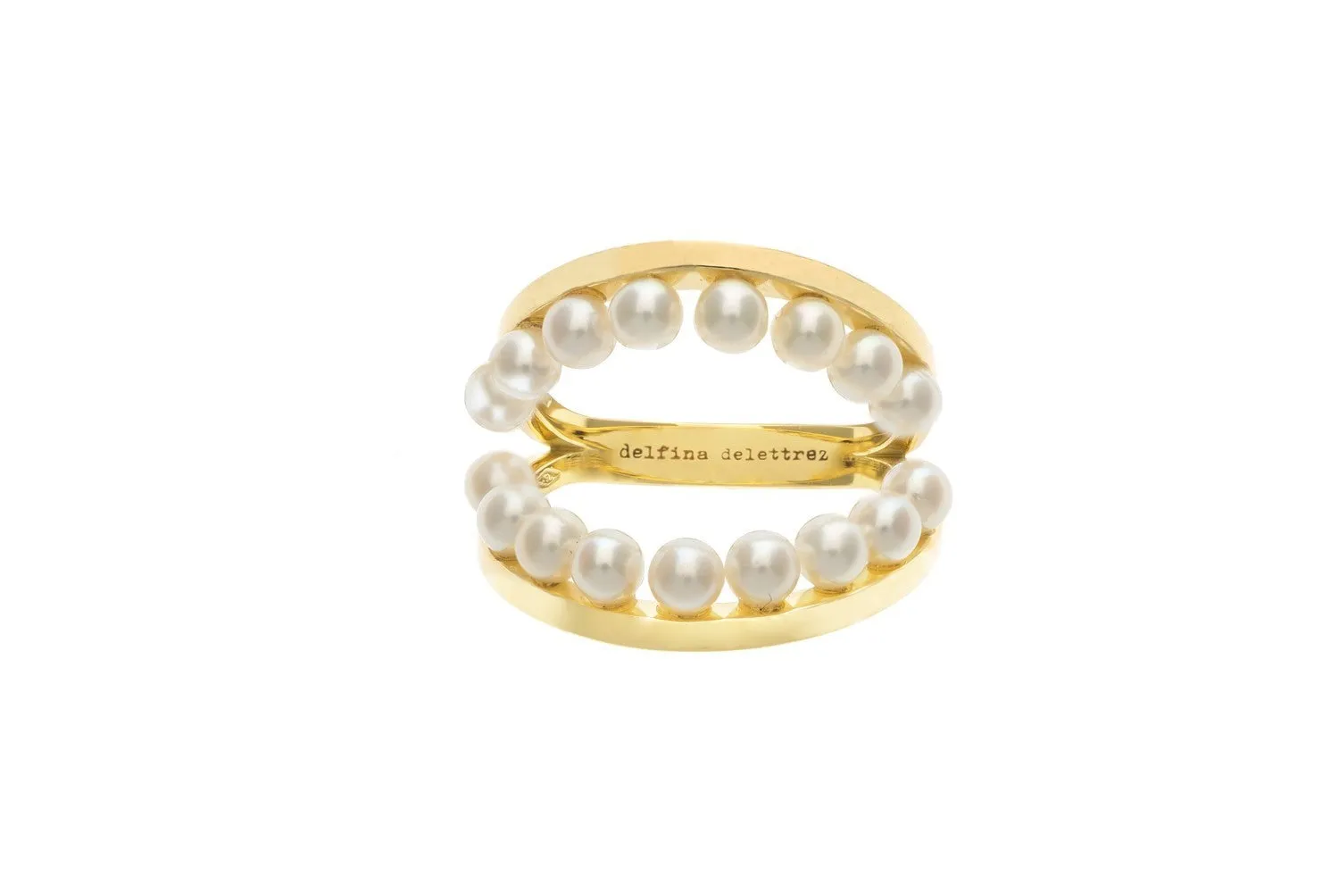 In Between Pearl Ring
