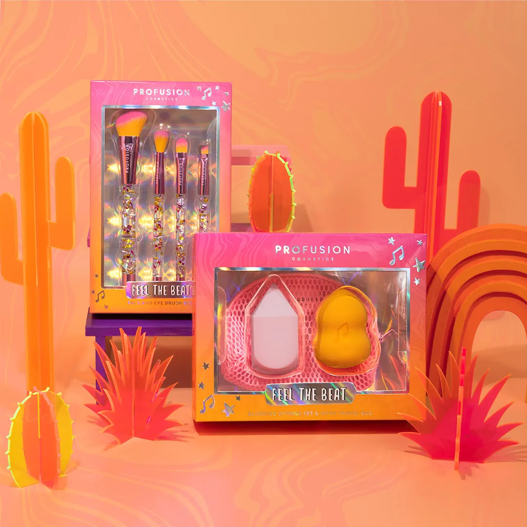 It's a Vibe | Feel the Beat 3-pc Blending Sponge and Bag Set