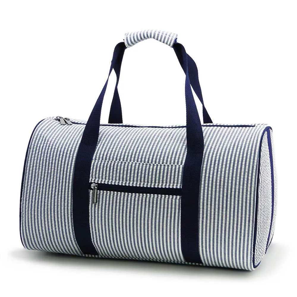 K403 | PORTABLE SMALL DUFFEL BAG-SEERSUCKER