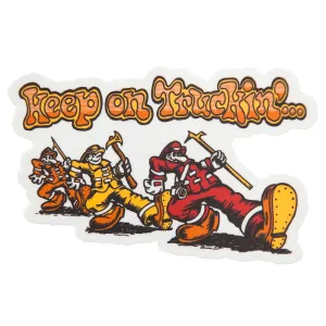 Keep On Truckin - Sticker