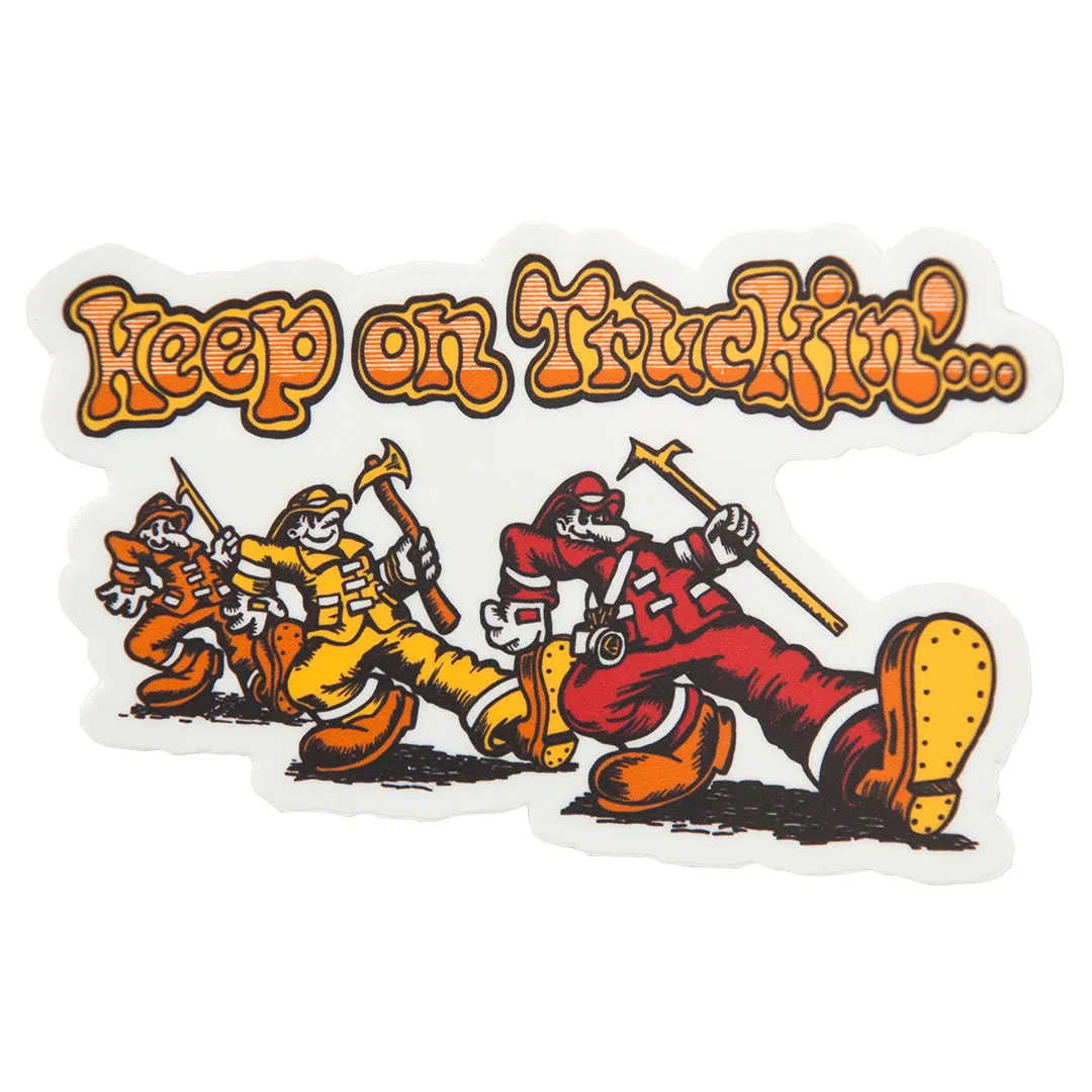 Keep On Truckin - Sticker