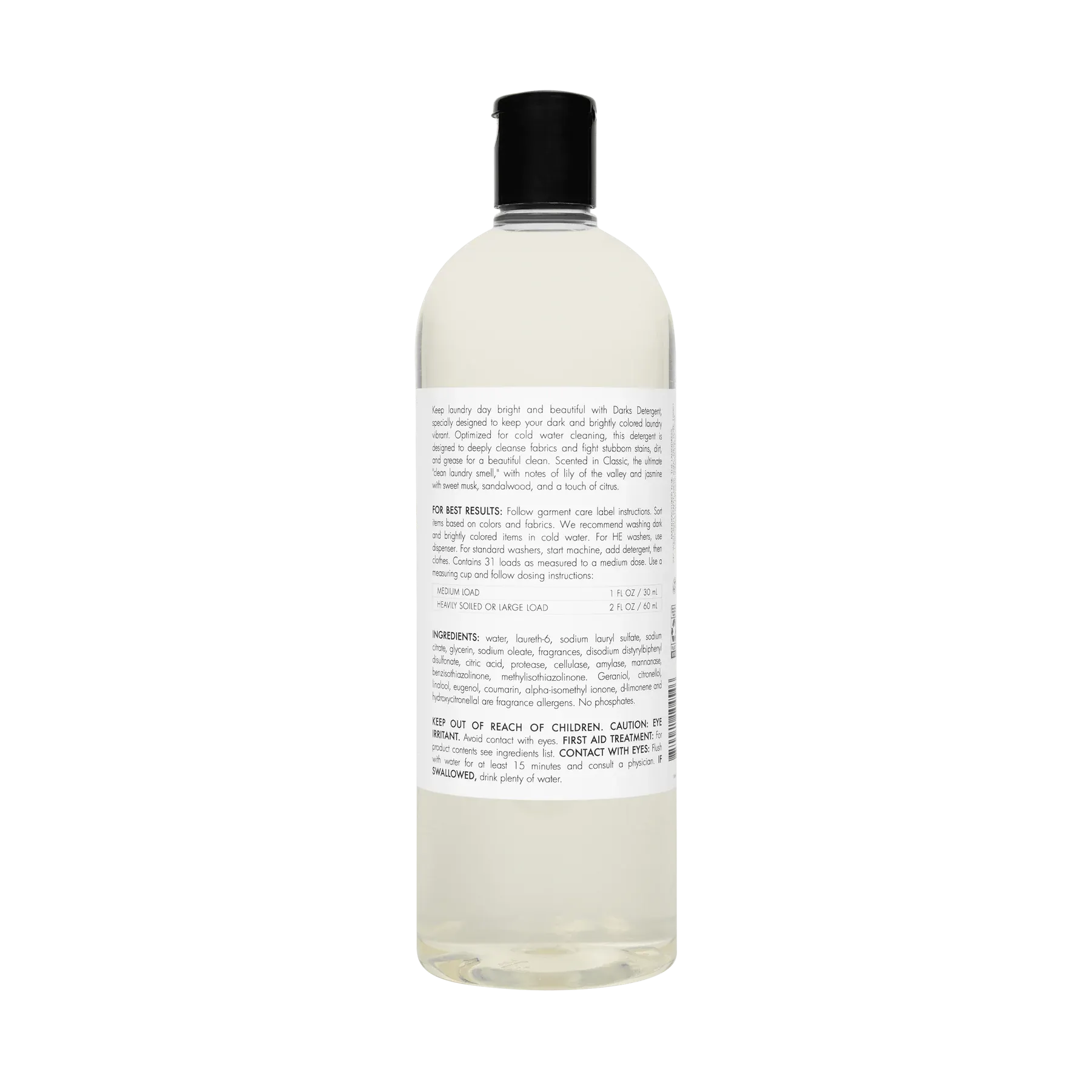 Laundress Darks Detergent – 32oz