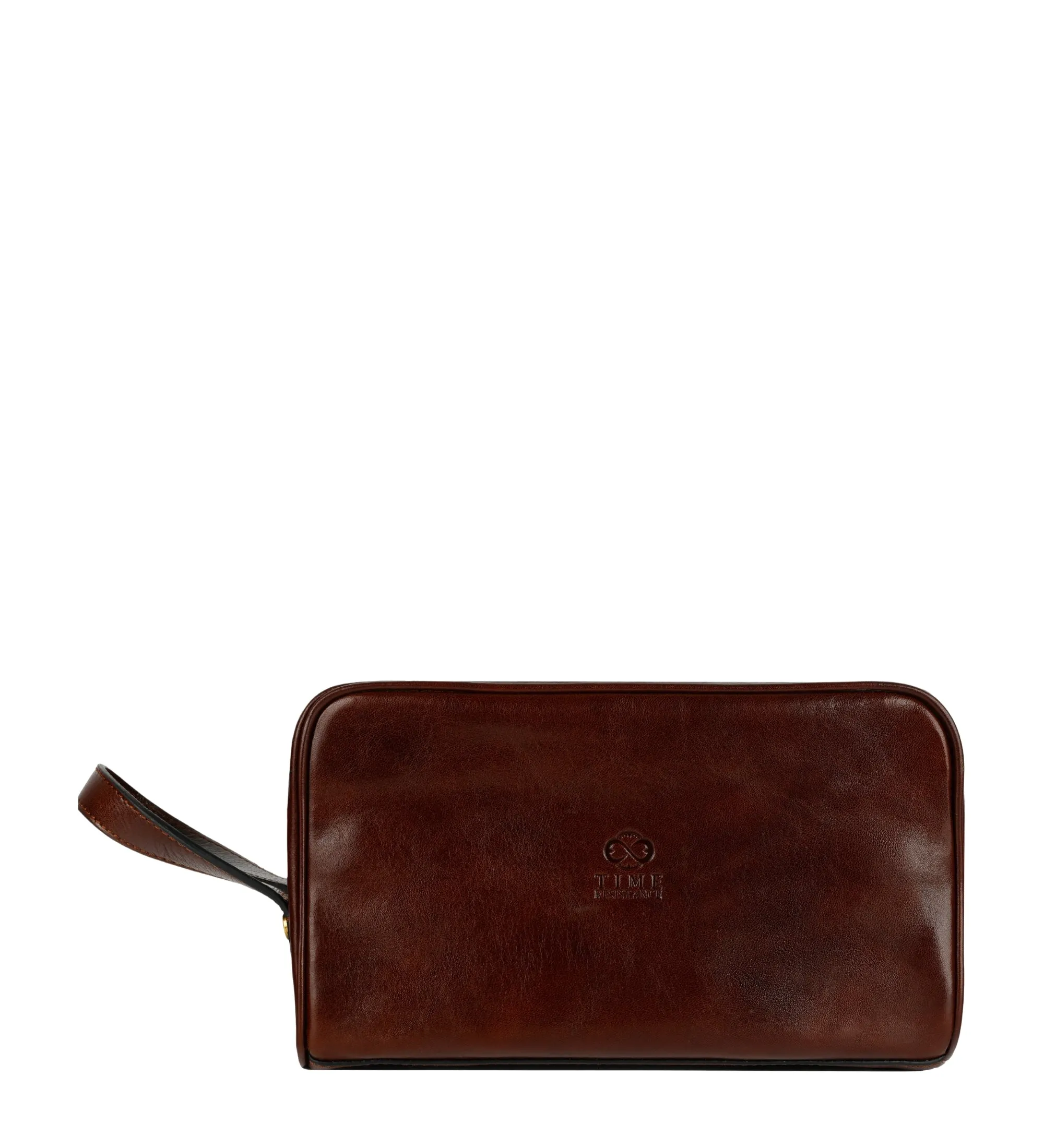Leather Cosmetic Bag Dopp Kit - All the Kings Men