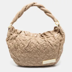 Louis Vuitton Ecru Monogram Leather Limited Edition Olympe Nimbus GM Bag