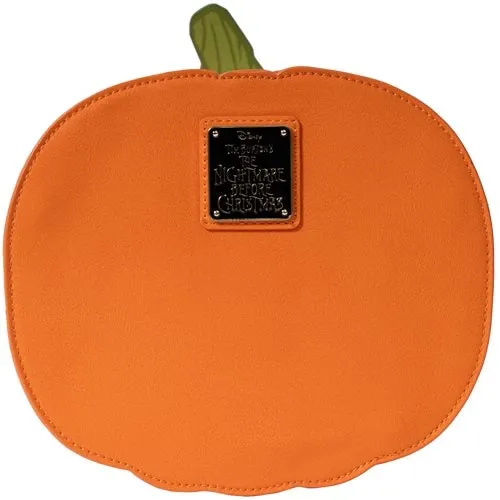 Loungefly The Nightmare Before Christmas Jack-o'-Lantern Glow-in-the-Dark Crossbody Purse - Entertainment Earth Exclusive
