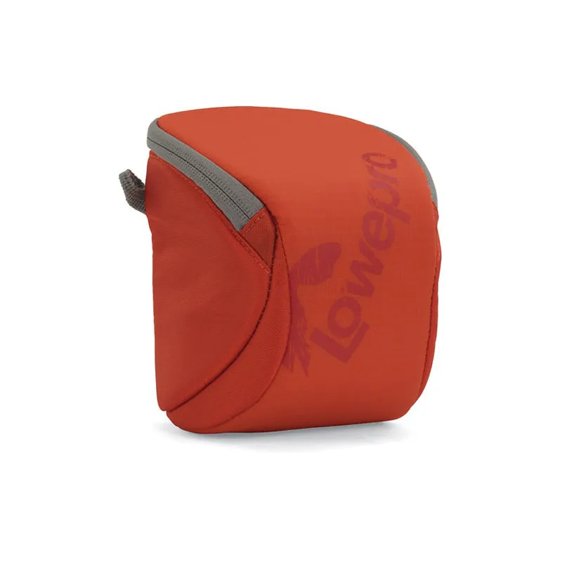 Lowepro DashPoint 30 Camera Sling Pouch Belt Bag with Velcro Fasteners and Shoulder Strap, EVA Padding and Memory Card Pocket for Mirrorless and Action Cameras (Galaxy Blue, Pepper Red, Slate Gray)