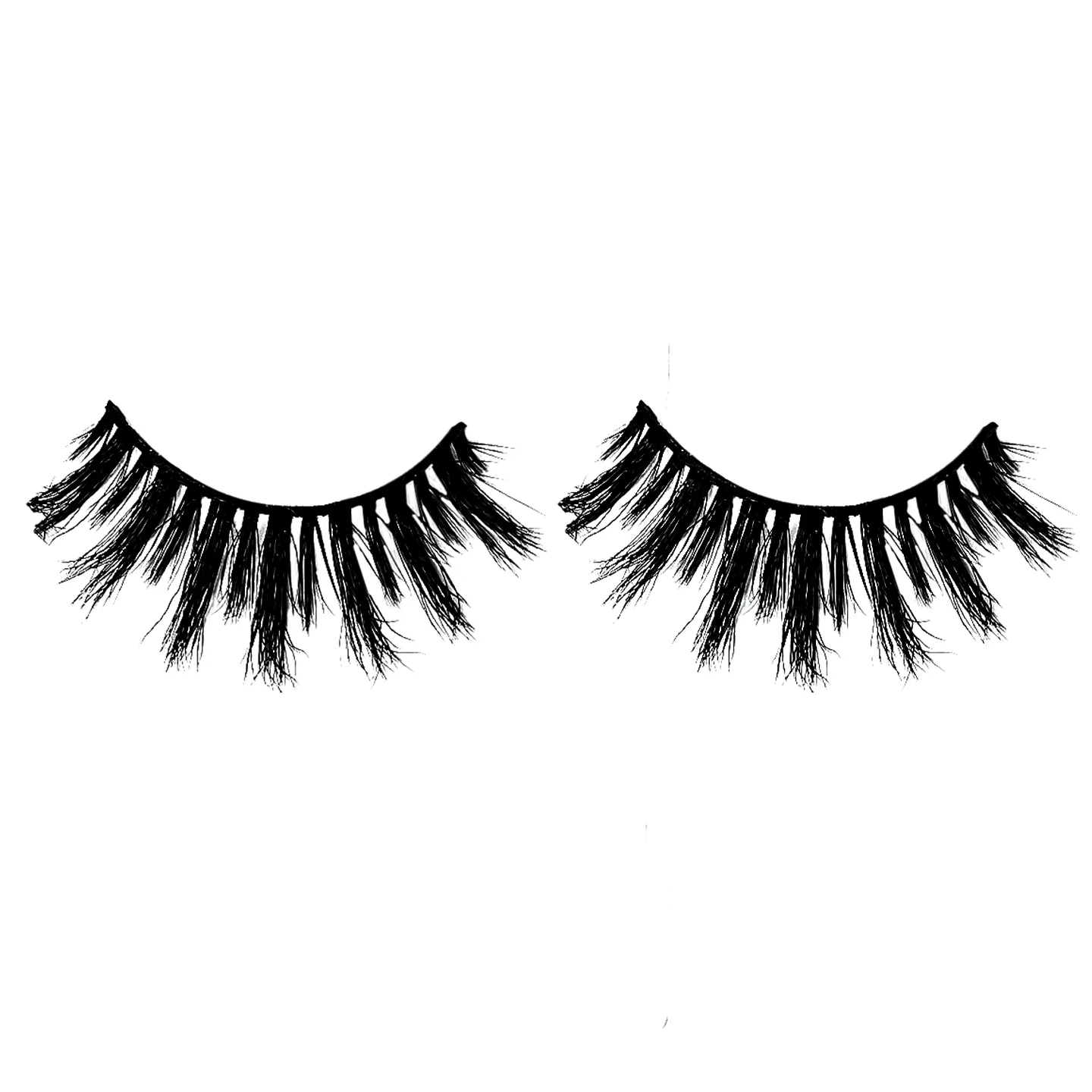 Luxe Faux Mink 3D Eyelashes - Gorgeous Aisha #501 (Fluttery and Wispy Drama)