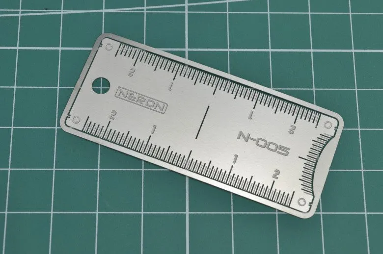 MAD - N005 Neron Photo-Etch Symmetric Ruler Centre Locator Tool