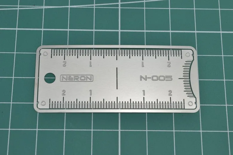 MAD - N005 Neron Photo-Etch Symmetric Ruler Centre Locator Tool