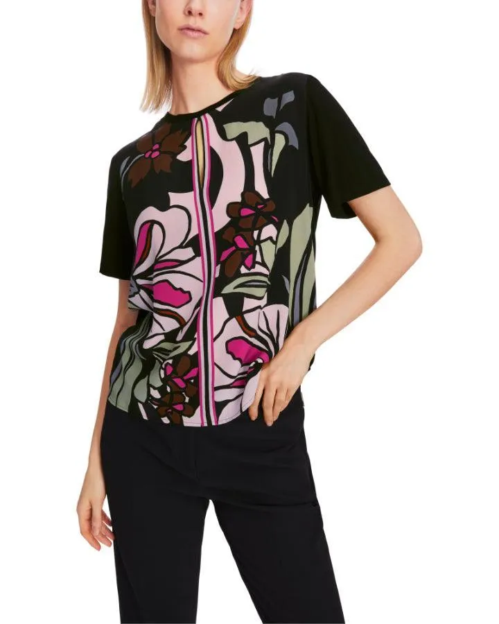 Marc Cain Opulent Floral Print Top