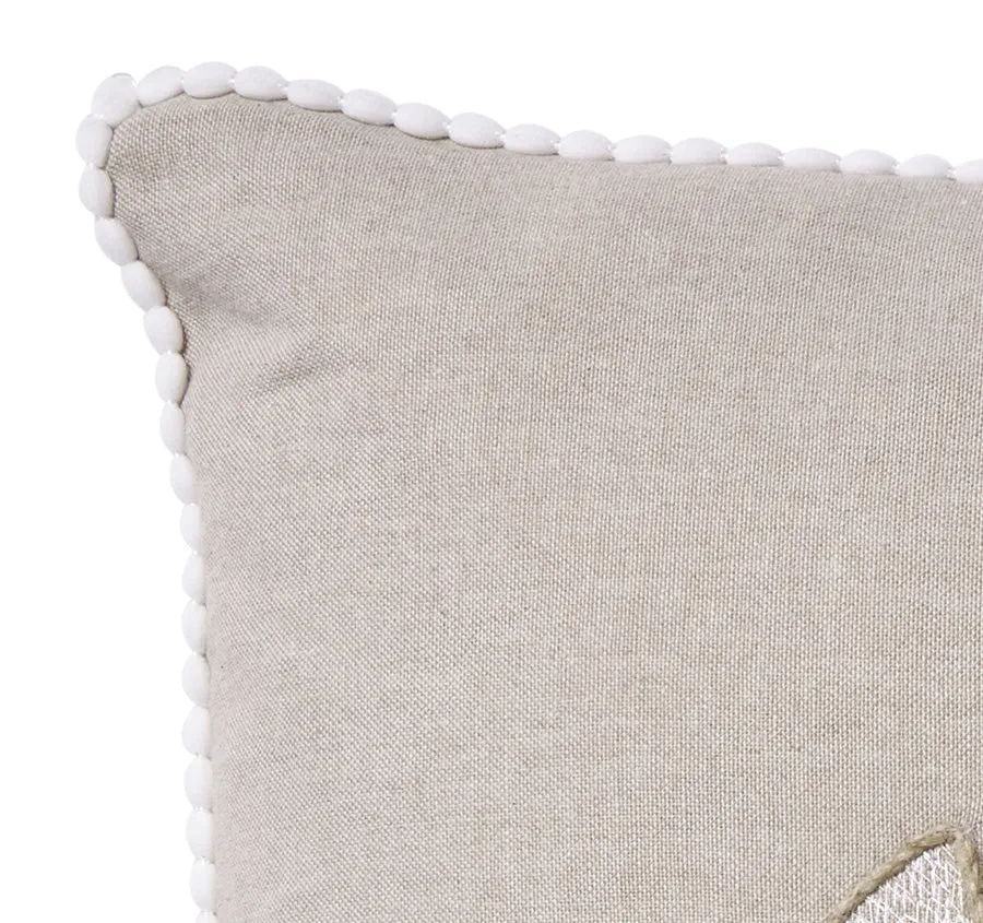 Mauritius Shell 50x50cm Filled Cushion Sand