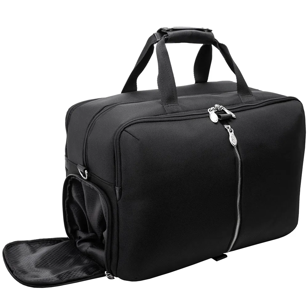 McKlein 22" Nylon Triple Compartment Travel Laptop Duffel