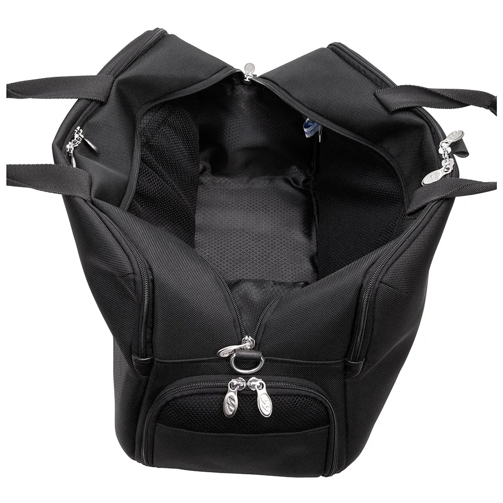 McKlein 22" Nylon Triple Compartment Travel Laptop Duffel