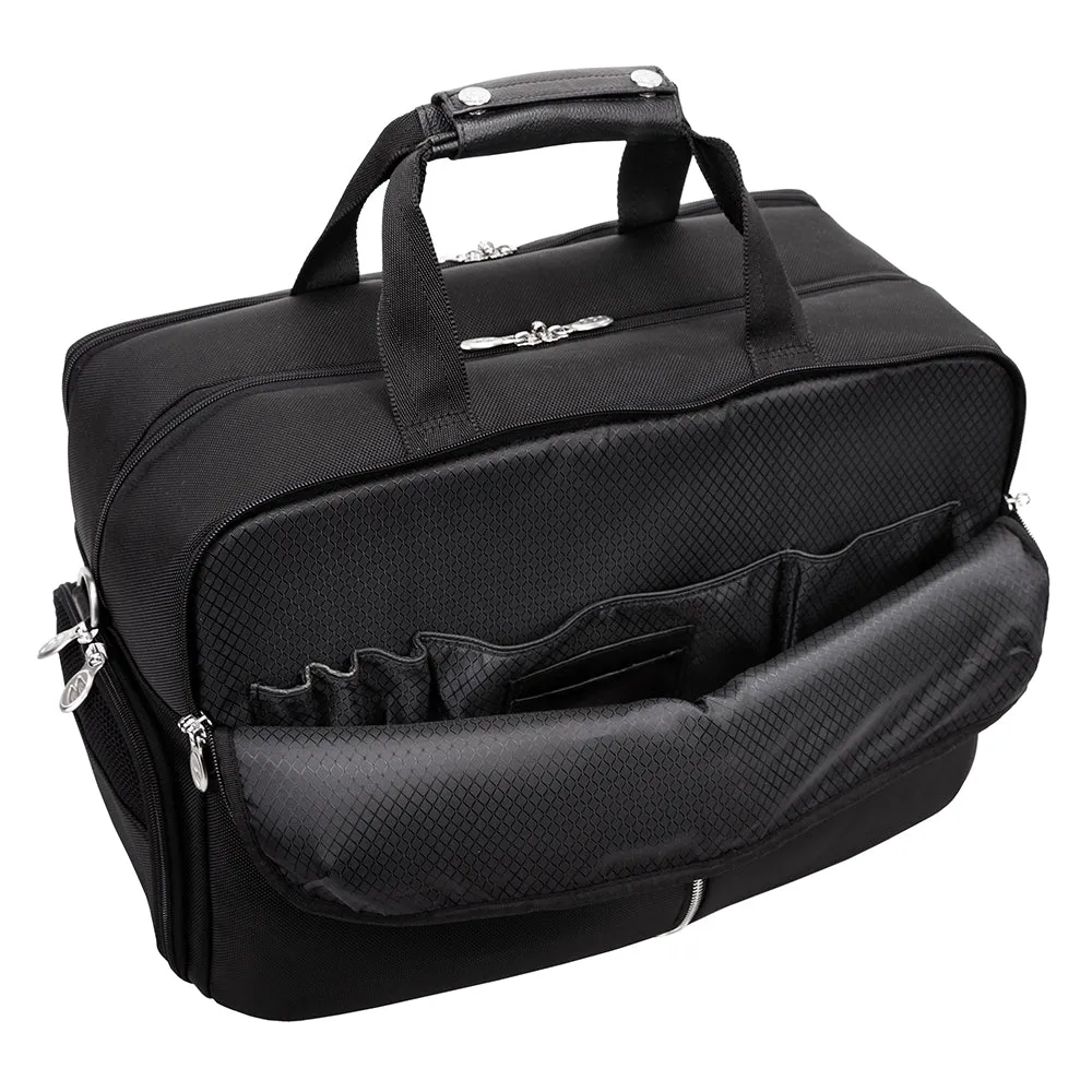 McKlein 22" Nylon Triple Compartment Travel Laptop Duffel