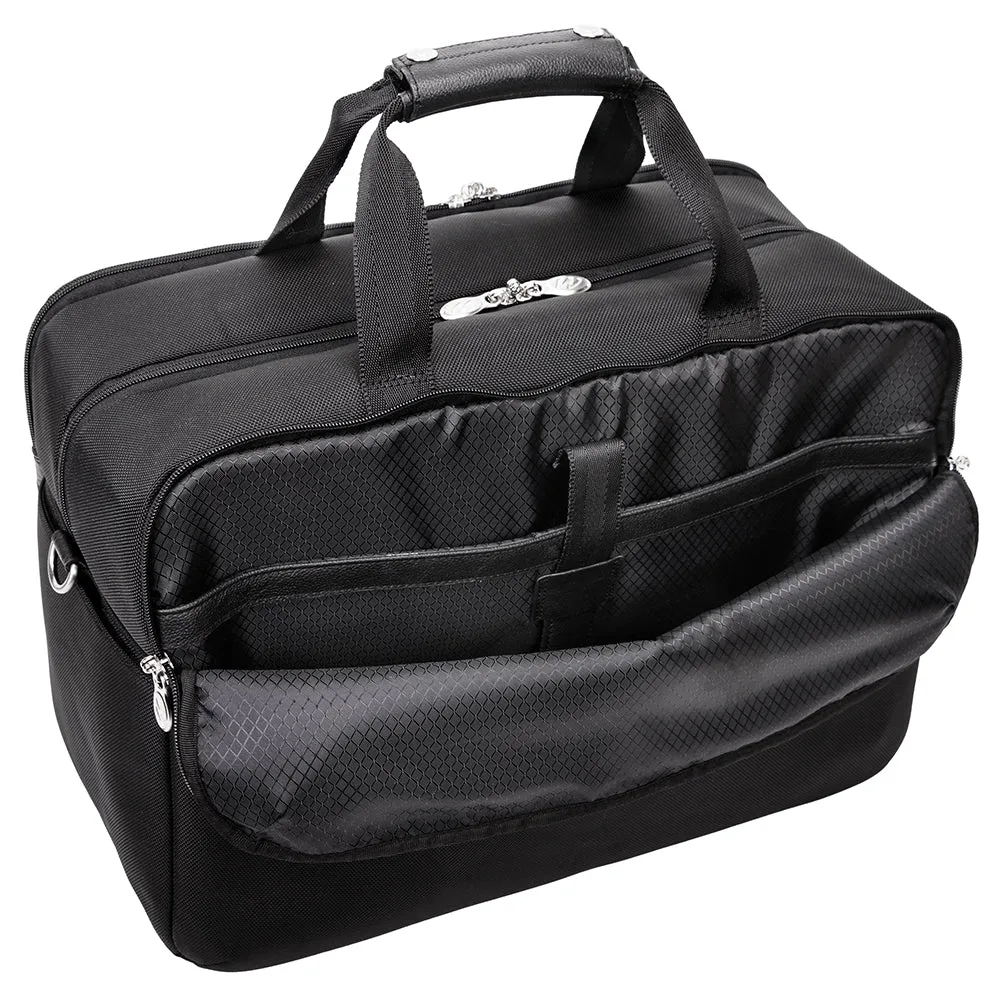 McKlein 22" Nylon Triple Compartment Travel Laptop Duffel