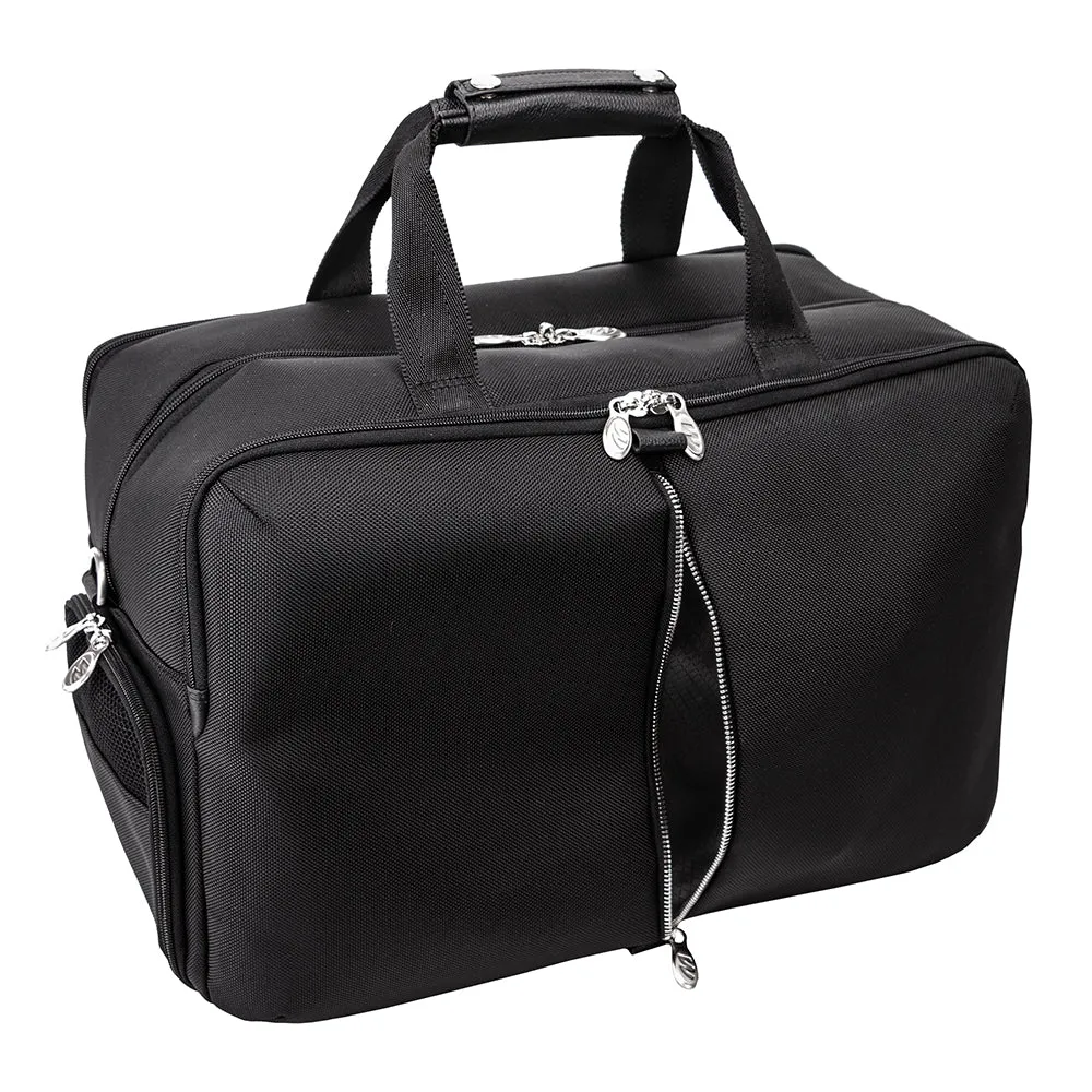 McKlein 22" Nylon Triple Compartment Travel Laptop Duffel