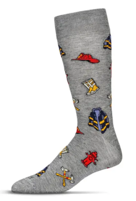 Men’s Firefighter Bamboo Socks