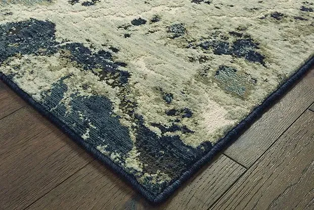 Montage 1P Grey Blue Rug