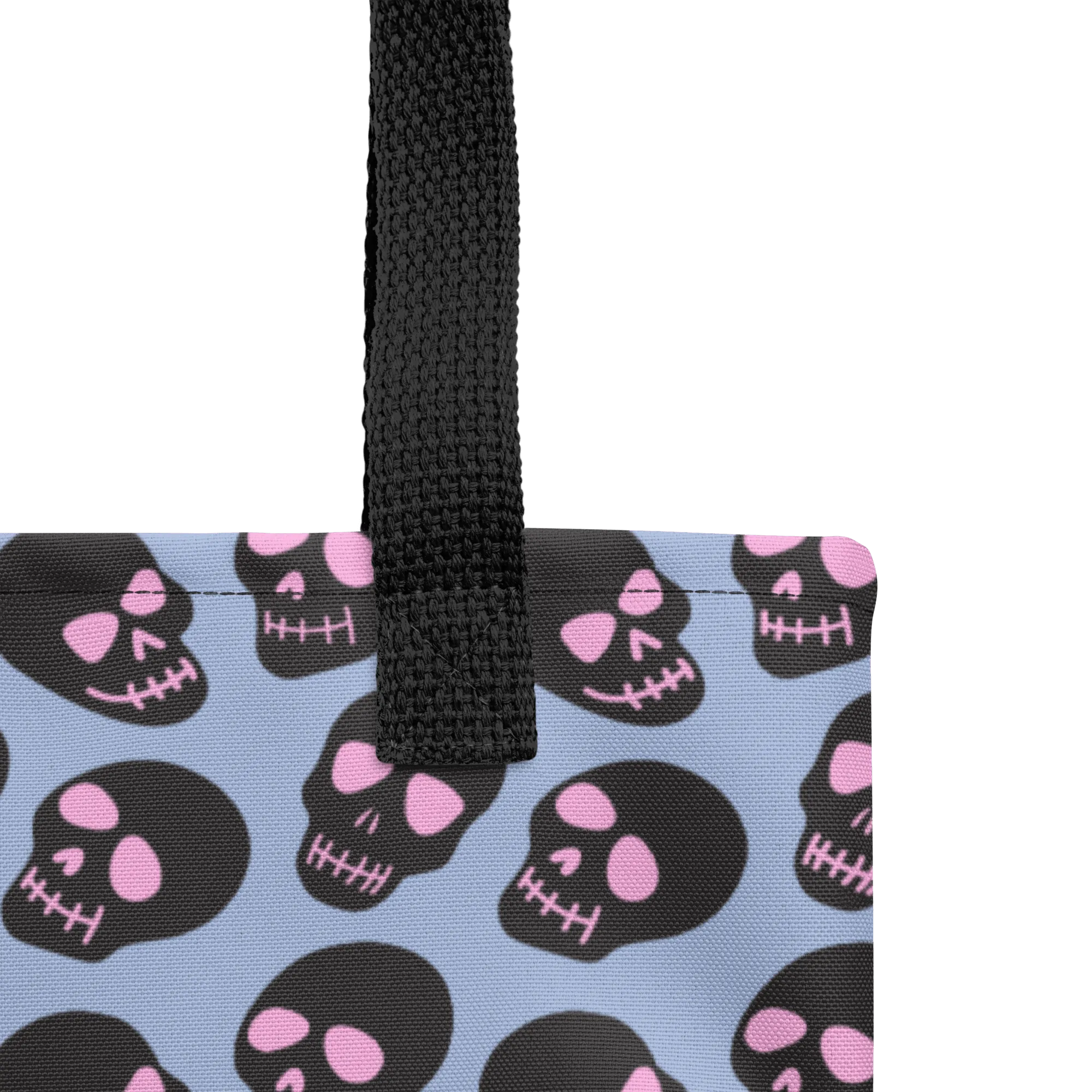 Neon Skull Tote bag