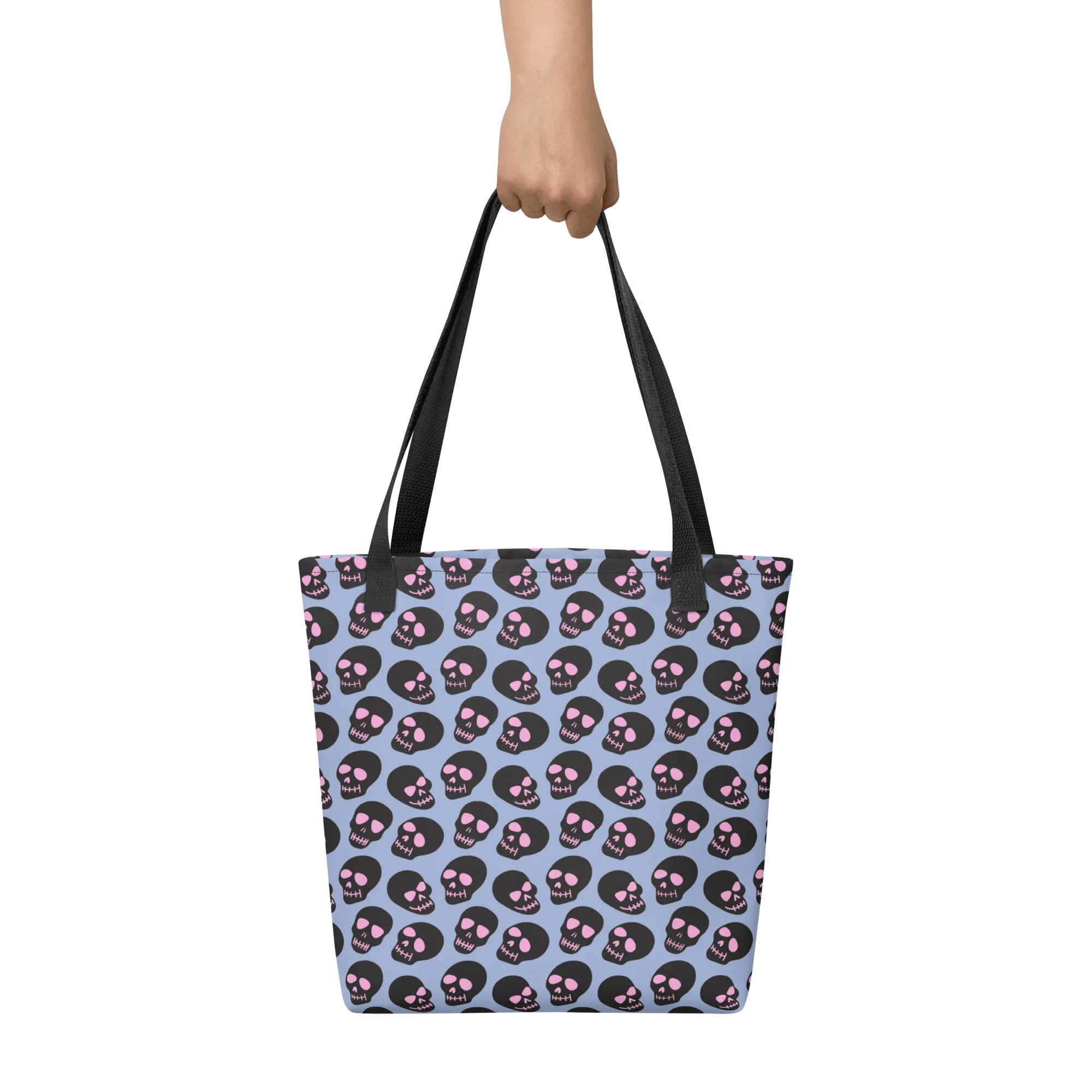 Neon Skull Tote bag