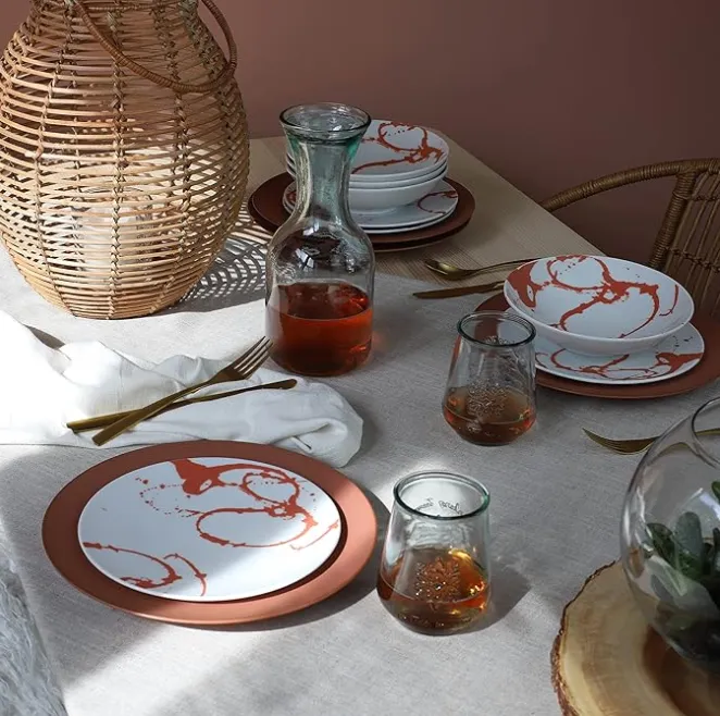 Nile 12 Piece Dinnerware Set in Opulent Luxor