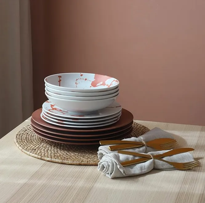 Nile 12 Piece Dinnerware Set in Opulent Luxor