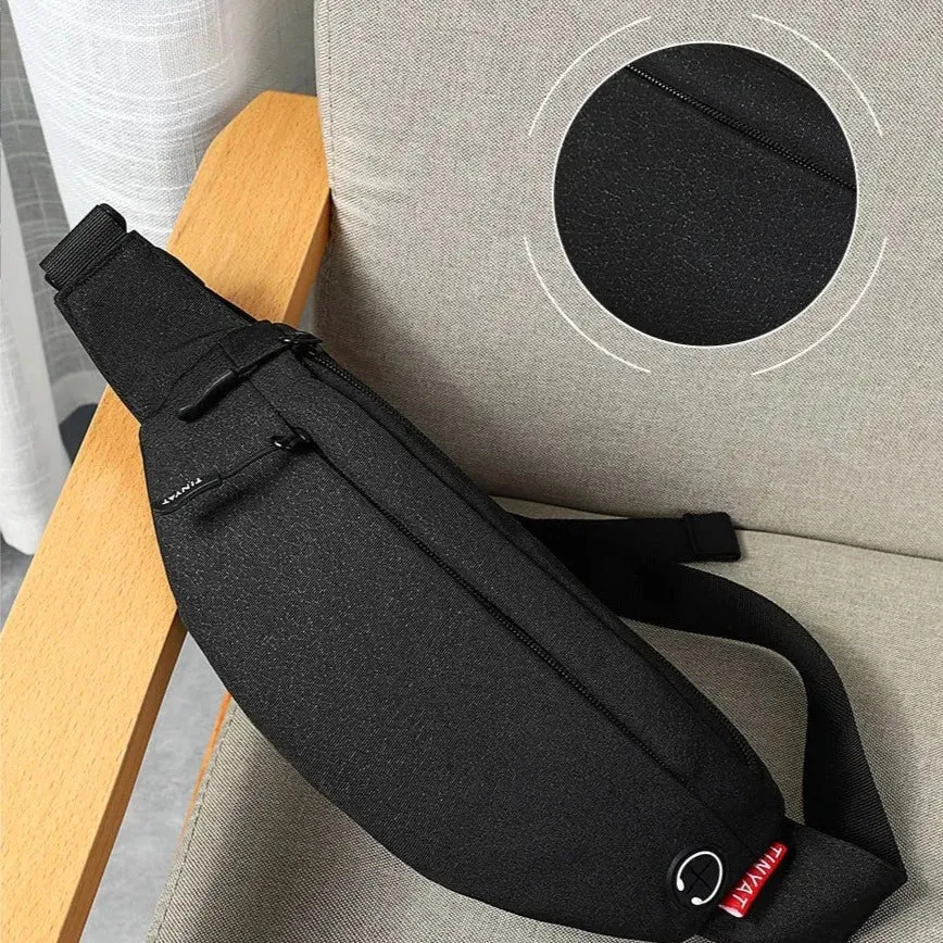 Nylon Travel Waist Bag Pack | Versatile & Stylish Phone Belt Pouch