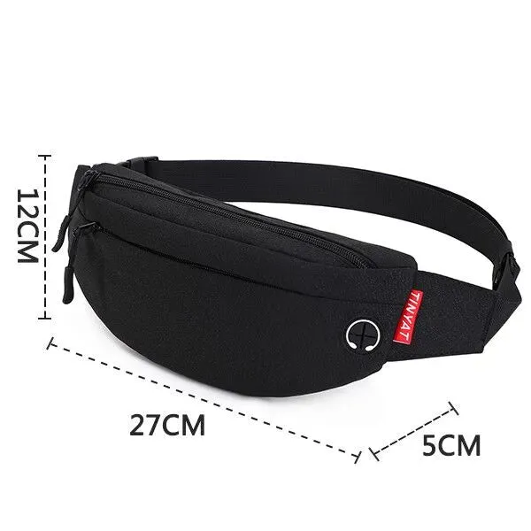 Nylon Travel Waist Bag Pack | Versatile & Stylish Phone Belt Pouch
