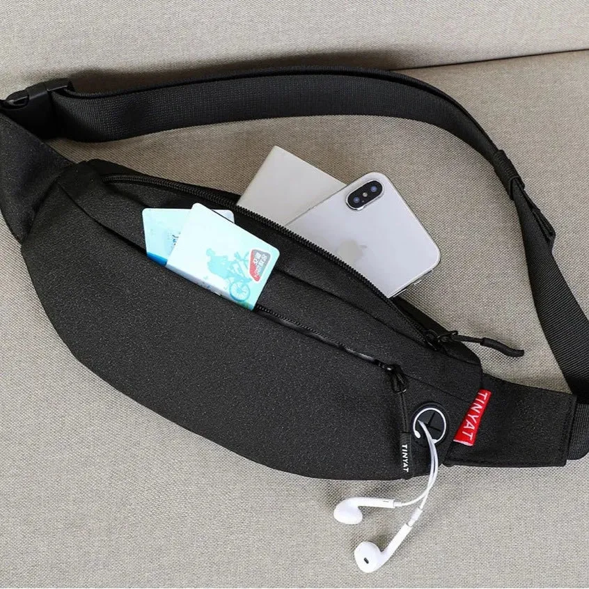 Nylon Travel Waist Bag Pack | Versatile & Stylish Phone Belt Pouch