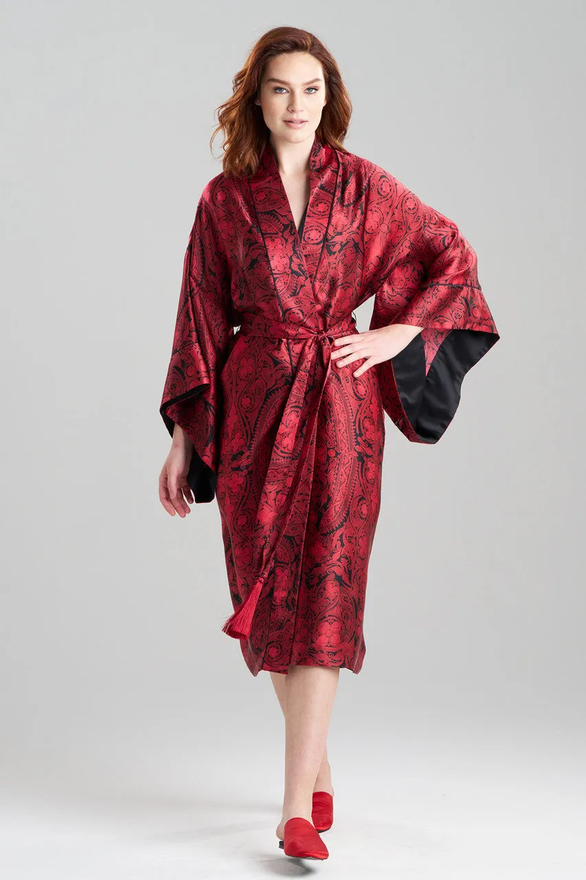 Ottoman Drop Sleeve Silk Robe
