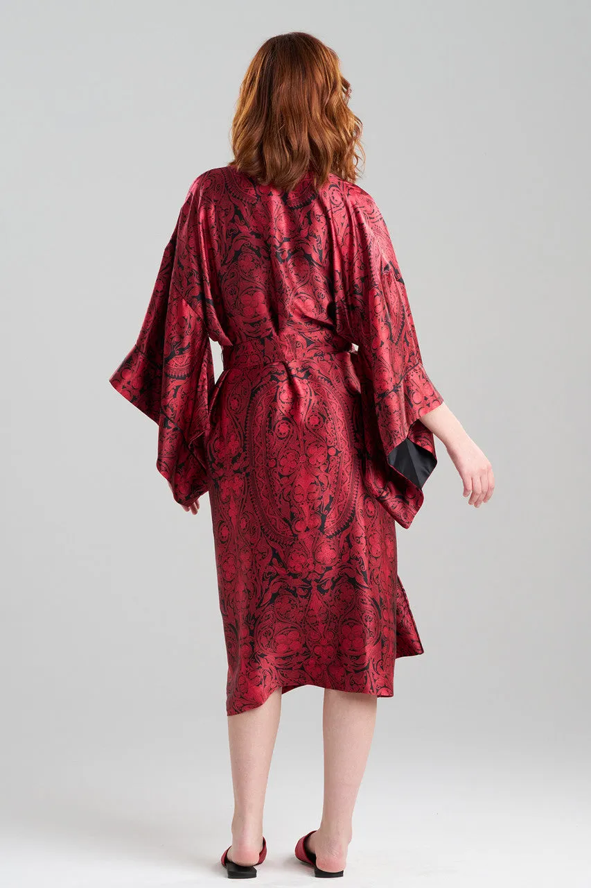 Ottoman Drop Sleeve Silk Robe