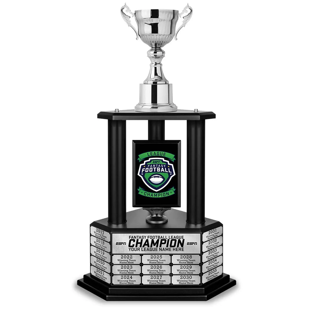 Perpetual ESPN Fantasy Football Championship Trophy