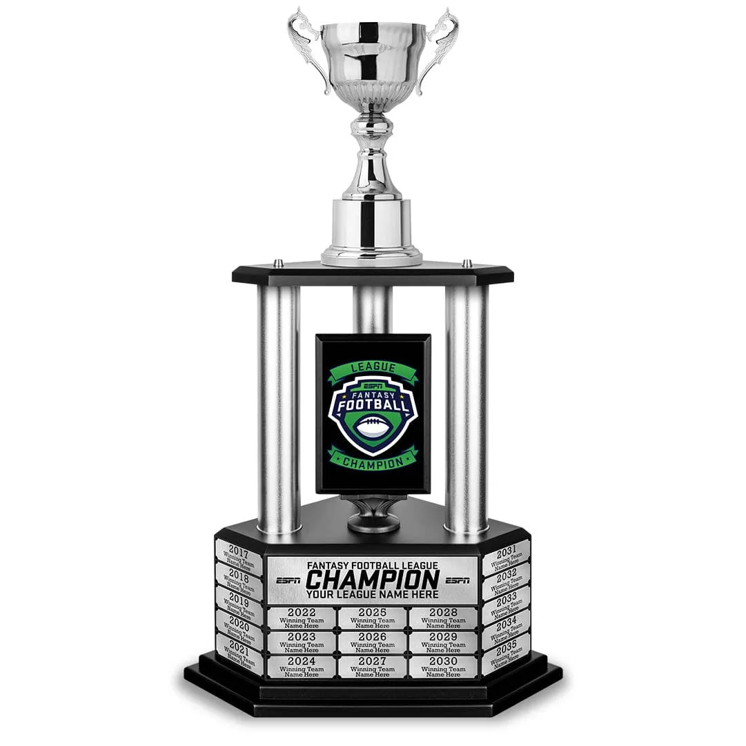 Perpetual ESPN Fantasy Football Championship Trophy