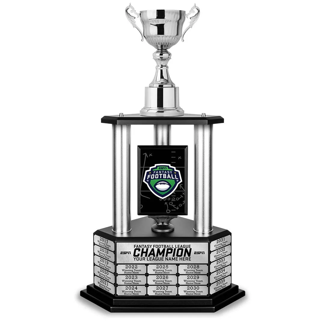 Perpetual ESPN Fantasy Football Championship Trophy