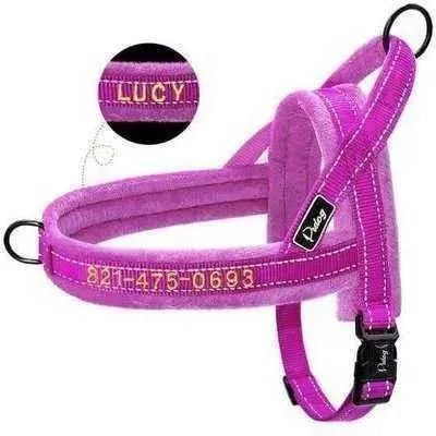 Personalised Luxury Dog Harness by Opulent Paws