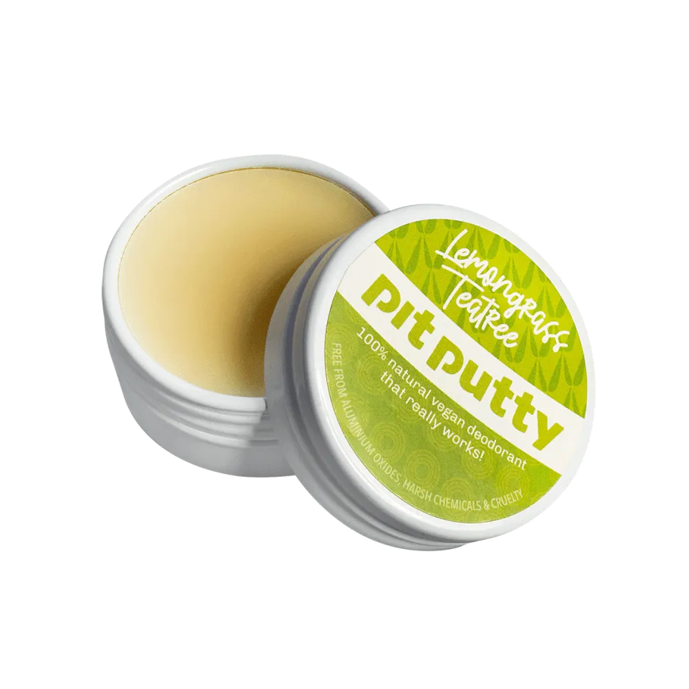 Pit Putty - Natural Deodorant - 15ml - Lemongrass and teatree