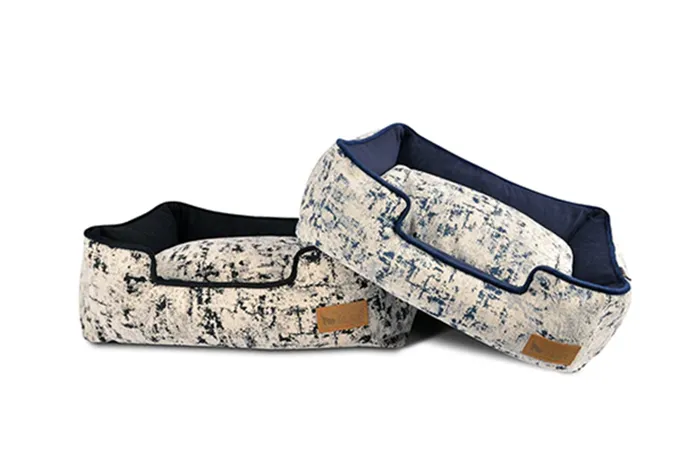 [Pre Order] Lounge Dog Bed: Celestial Night Sky Black