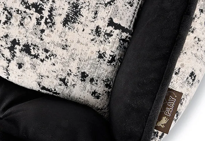 [Pre Order] Lounge Dog Bed: Celestial Night Sky Black