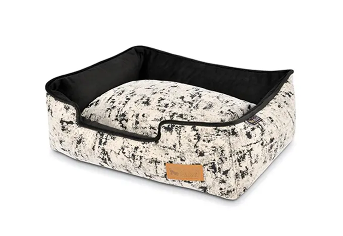 [Pre Order] Lounge Dog Bed: Celestial Night Sky Black