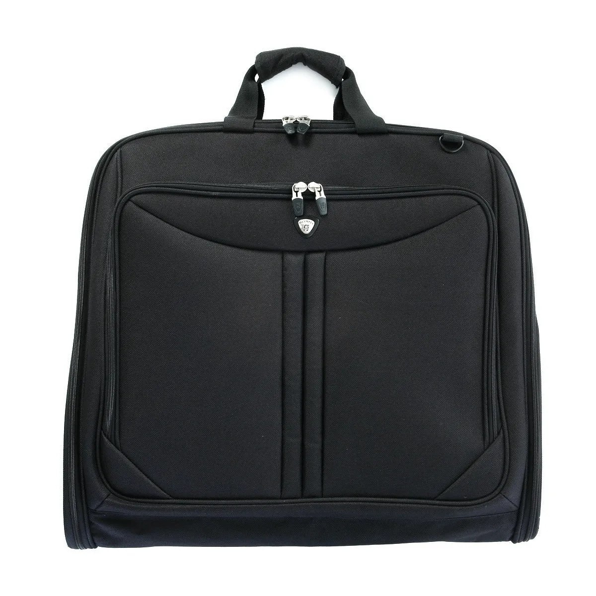 "Vector" Deluxe Garment Bag In Black