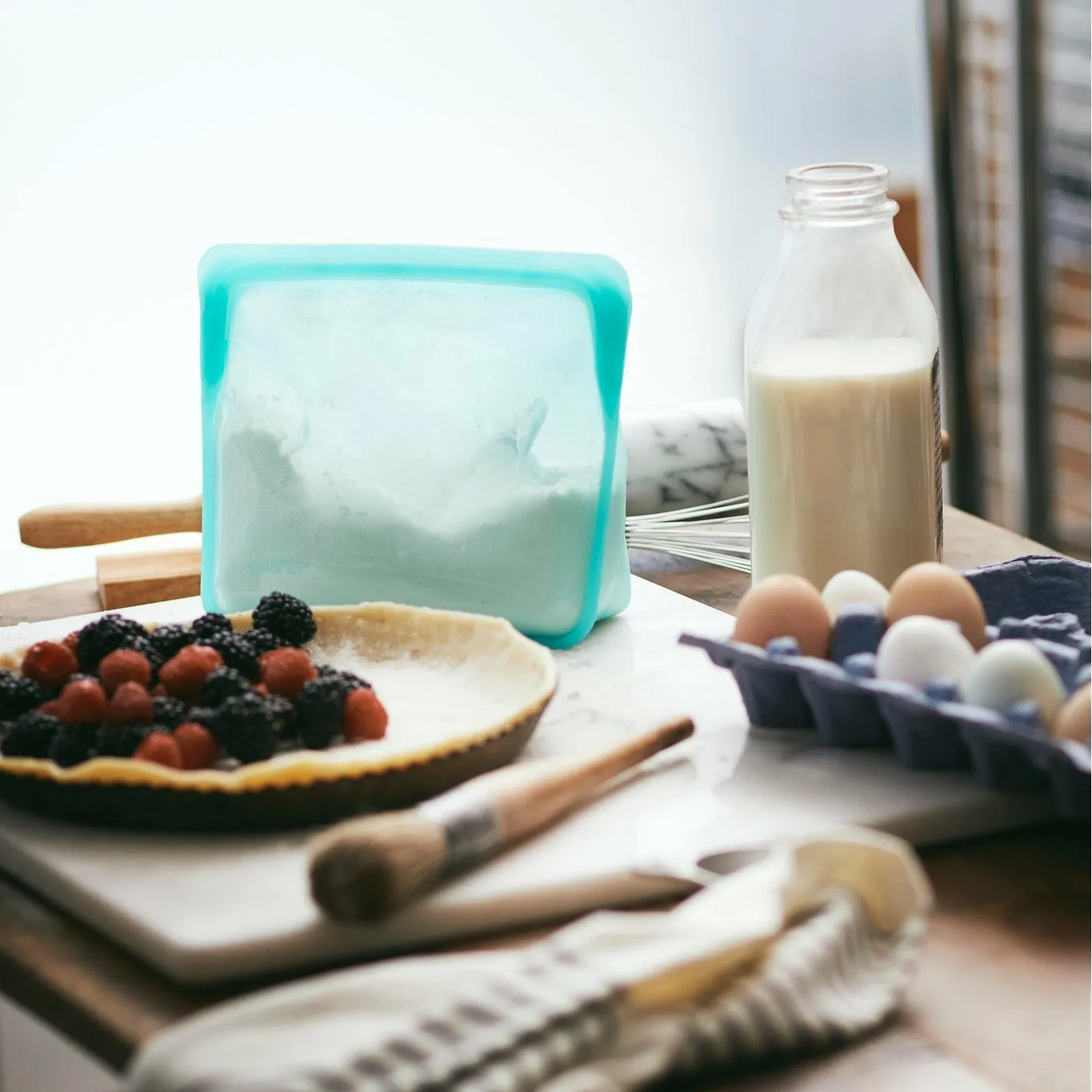 Reusable Silicone Stand-Up Bag