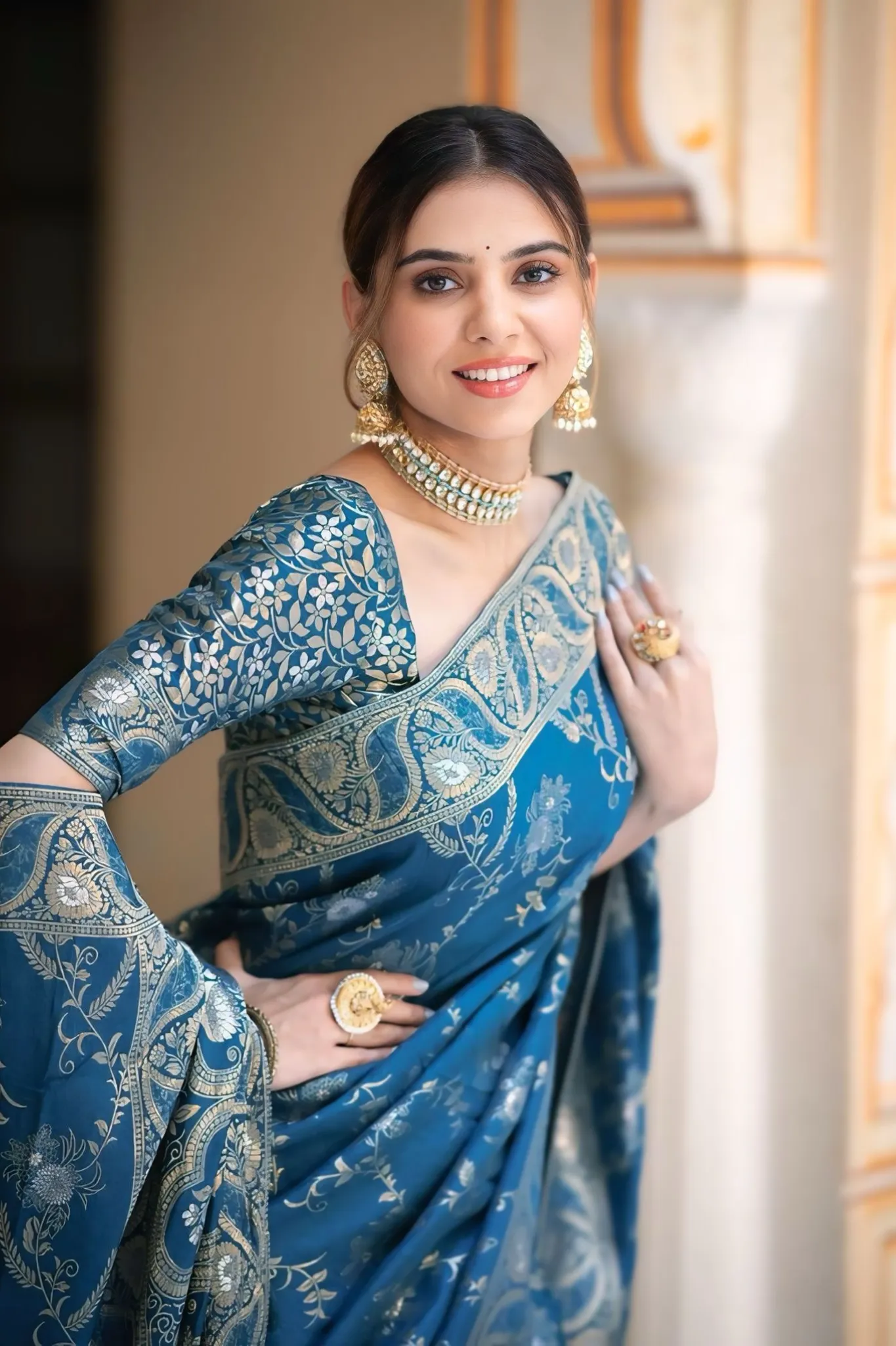 ROYAL BANARASI UPPADA SILK SAREE