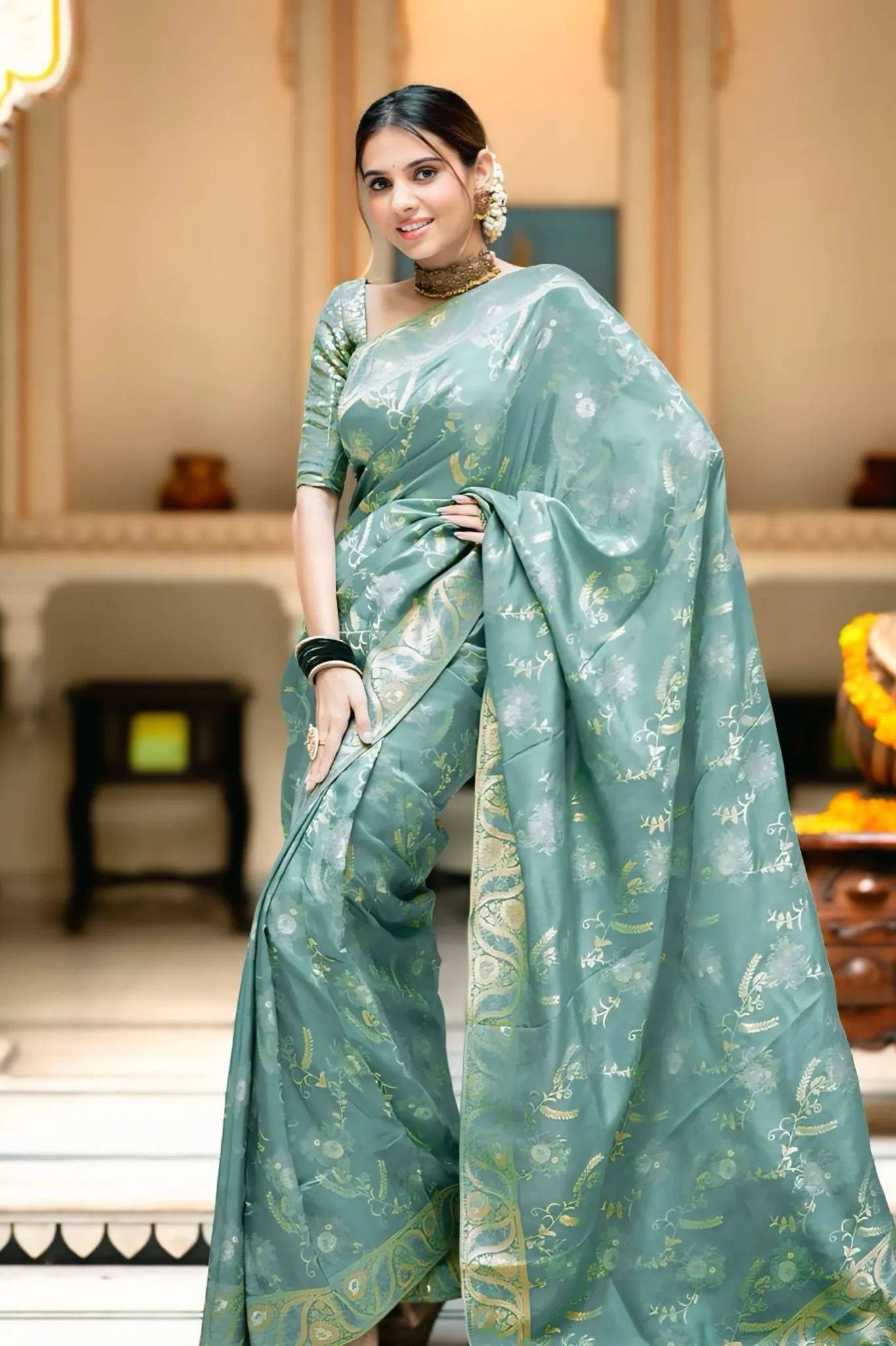 ROYAL BANARASI UPPADA SILK SAREE