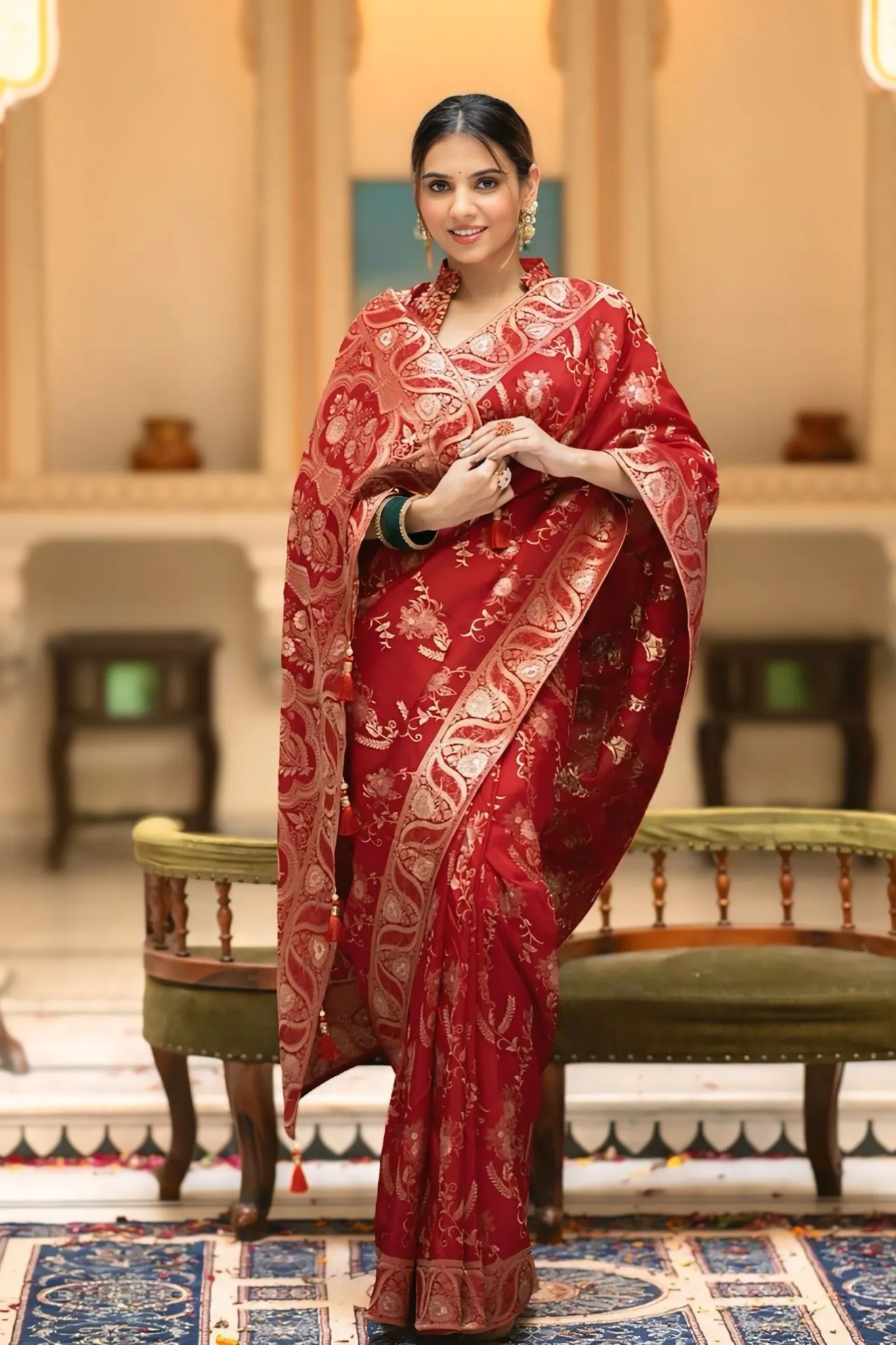ROYAL BANARASI UPPADA SILK SAREE