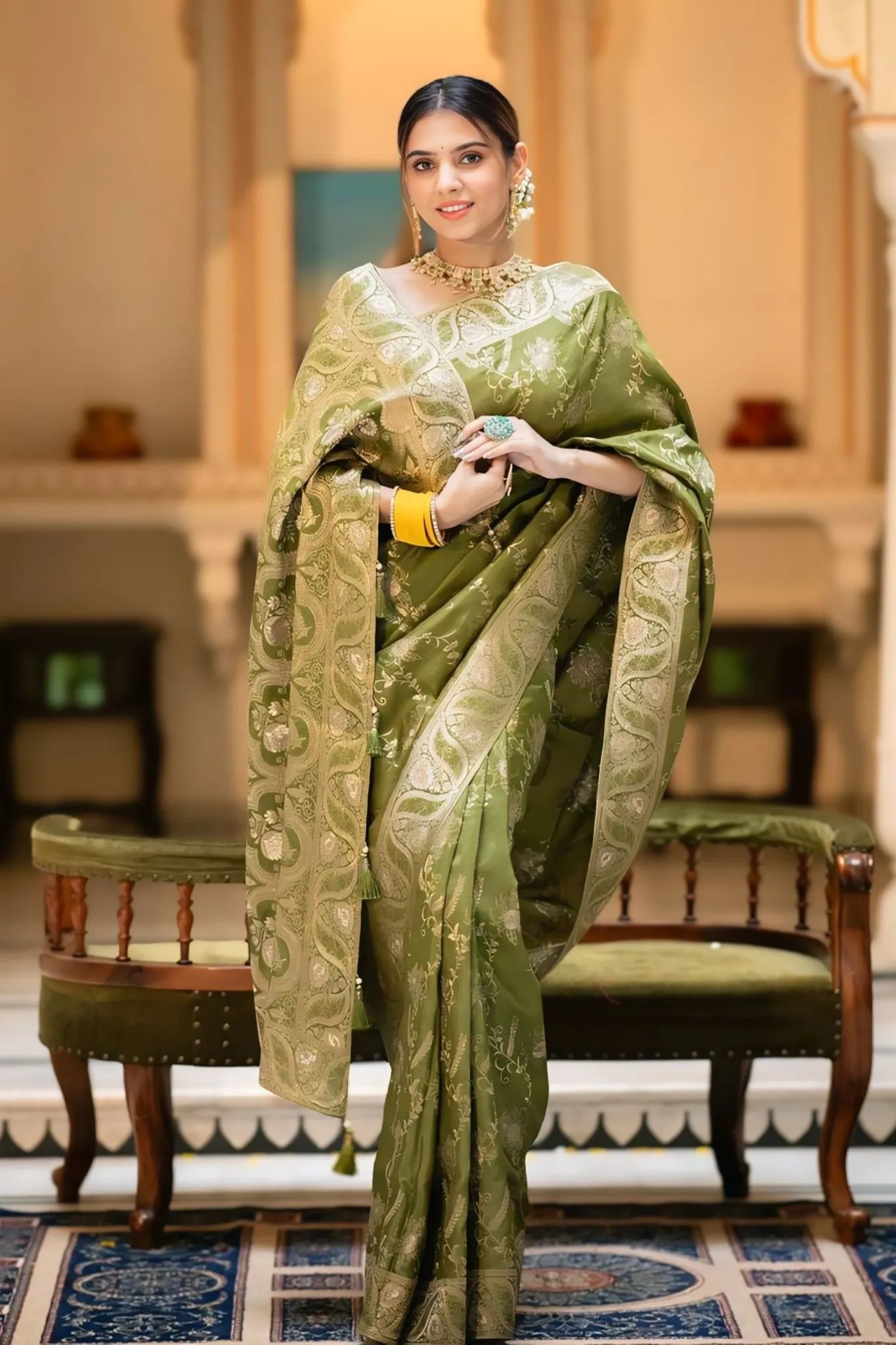 ROYAL BANARASI UPPADA SILK SAREE